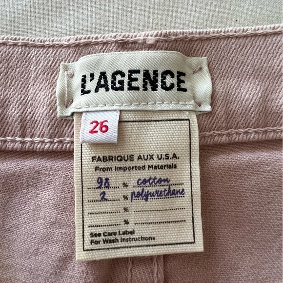 L'Agence Zoe Shorts in Petal - Picture 9 of 15